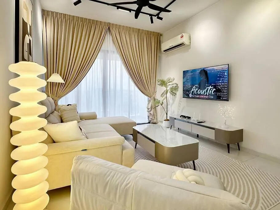 Apartament Seaview Sunset 3Br Suite Insstyle Dangabay Nearciq Johor Bahru Malezja
