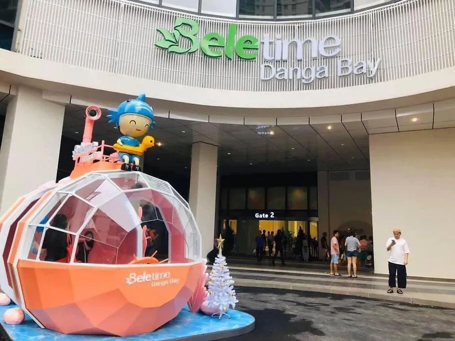 Seaview Sunset 3Br Suite Insstyle Dangabay Nearciq Johor Bahru