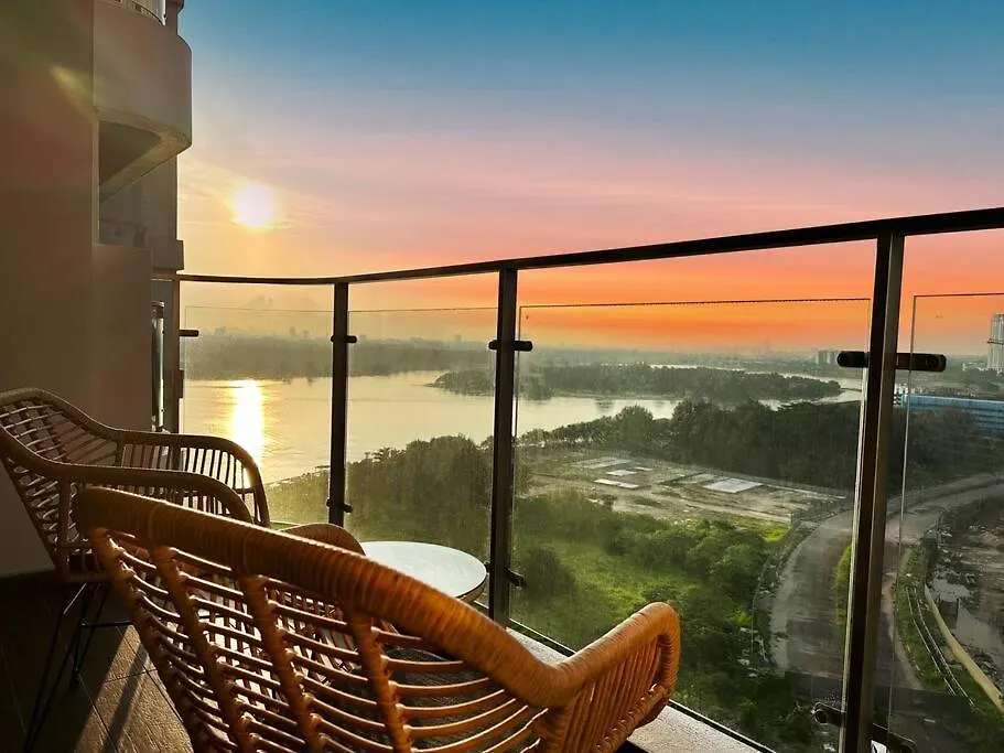 Seaview Sunset 3Br Suite Insstyle Dangabay Nearciq Johor Bahru