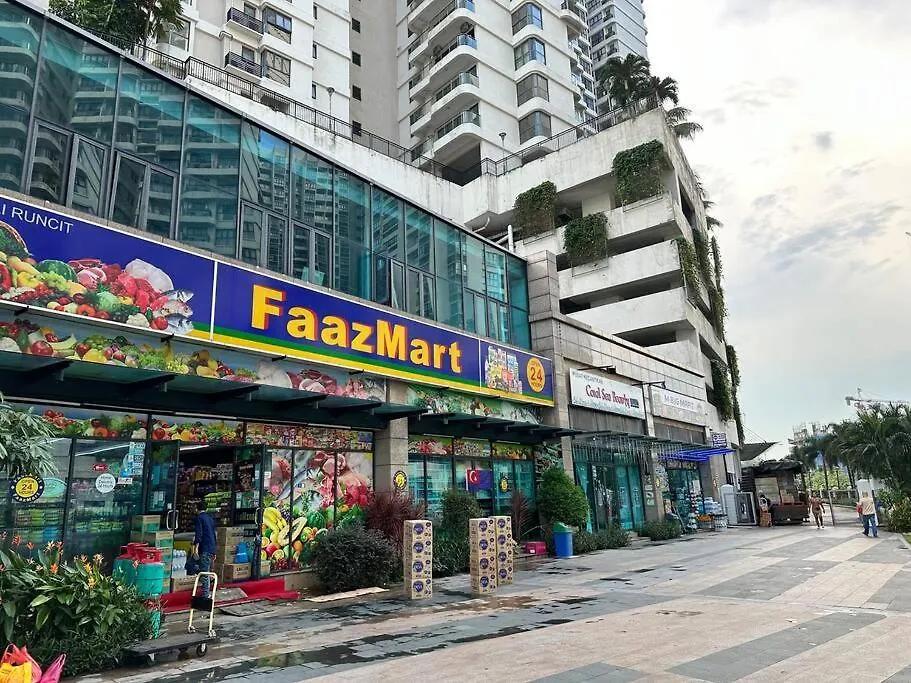 Seaview Sunset 3Br Suite Insstyle Dangabay Nearciq Johor Bahru Apartment